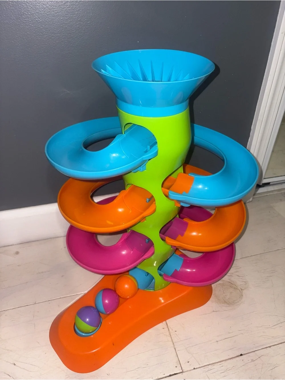 Fat Brain Toys RollAgain Ball Tower